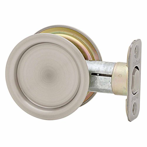 【中古】【未使用・未開封品】Kwikset 334 ラウンドホール/クローゼットポケットドアロック アンティークニッケル 14,132円