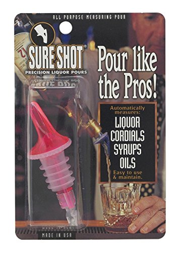 【中古】【未当て嵌める・未開封品】Sure Shot 3-Ball Measured Liquor Pourer インチ Assorted Colors by Sure Shot