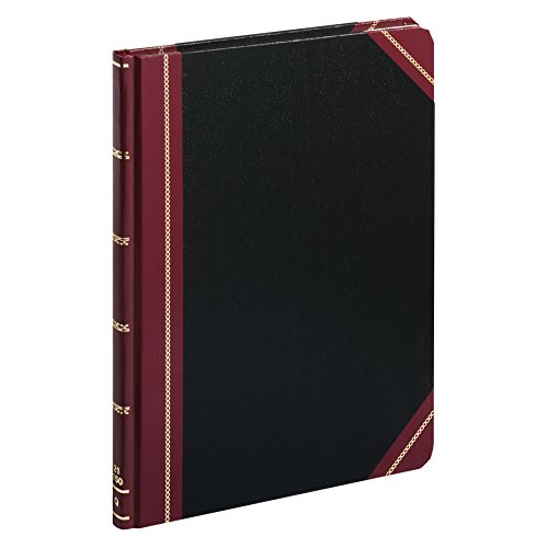 【中古】【未当て嵌める・未開封品】Columnar Book with Quadrille Rule, Black, 150 Pages, 10 3/8 x 8 1/8 (並行輸入品)