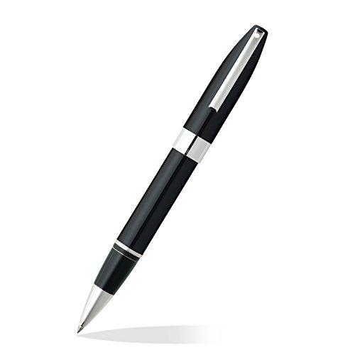 【中古】【未当て嵌める・未開封品】Sheaffer Legacy Heritage Roller Ball with Refill, Black Lacquer Finish with Palladium Plate Trim (SH/9046-1) ボールペン (並行輸入品) その他-パソコン・周辺機器