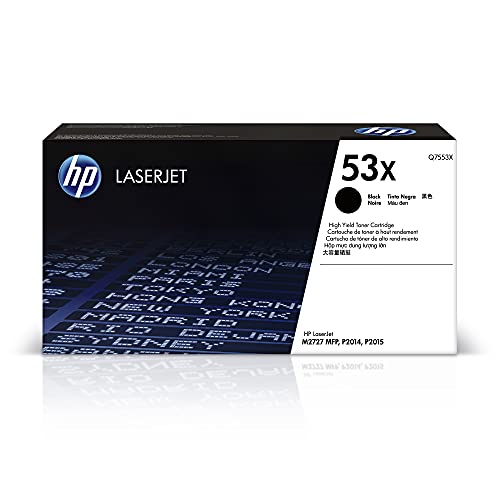【中古】【未当て嵌める・未開封品】HP Original 53X LaserJet Black Toner Cartridge Q7553X