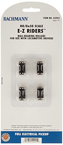 【中古】【未使用・未開封品】Bachmann Trains E-Z RIDERS? ボールベアリングローラー付き 4個パック HOまたはOn30スケール用 [並行輸入品]