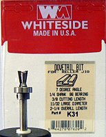 【中古】【未使用・未開封品】Whiteside Router Bits K31 7-Degree Dovetail by Anchor Fasteners [並行輸入品]｜AJIMURA-SHOP