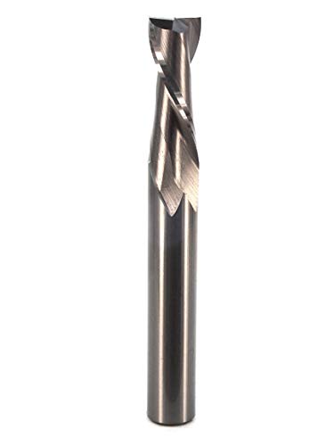 【中古】【未使用・未開封品】ホワイトサイドルータビットlu4100?Left Handスパイラルビットwith upでカットソリッドカーバイド切断直径3?/ 8インチと1インチ切断長ホワイト