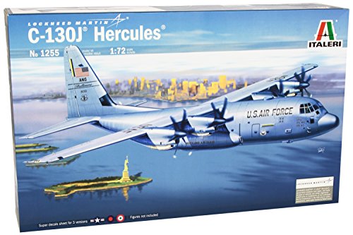 【中古】【未使用・未開封品】タミヤ イタレリ 1255 1/72 ロッキード C-130J ハーキュリーズ (写真資料集付) プラモデル