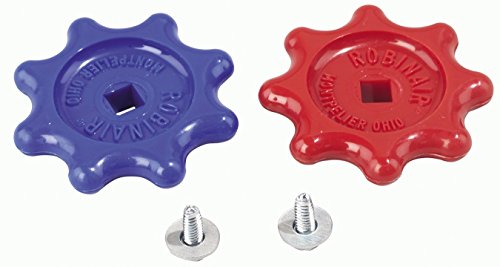 【中古】【未当てはめる・未開封品】Robinair ROB40449 Hand Wheel A-C Set - Replacement Knobs For Manifolds