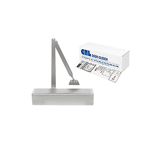 【中古】【未使用・未開封品】C.R. LAURENCE PR76DAA CRL Aluminum Delayed Action Adjustable Spring Power Size 2 to 6 Surface Mount Door Closer｜AJIMURA-SHOP