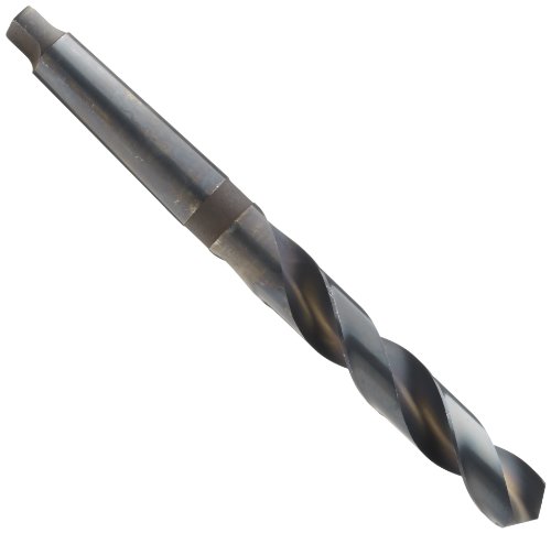 【中古】【未使用・未開封品】Chicago Latrobe 110 High-Speed Steel Taper Shank Drill Bit, Black Oxide Finish, #2 Morse Taper Shank, 118 Degree Conventional Point, 5/