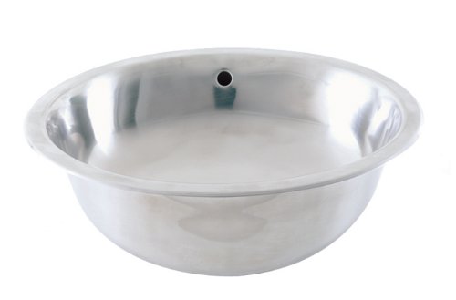 【中古】【未使用・未開封品】Decolav 1300-B Brushed Undermount Lavatory with Overflow, Stainless Steel by Decolav