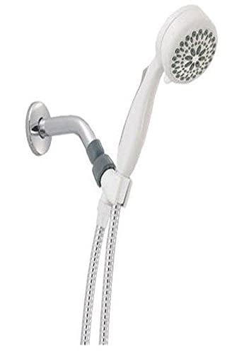 【中古】【未当て嵌める・未開封品】(White) - Delta 75700WH Seven-Spray Hand Shower, White