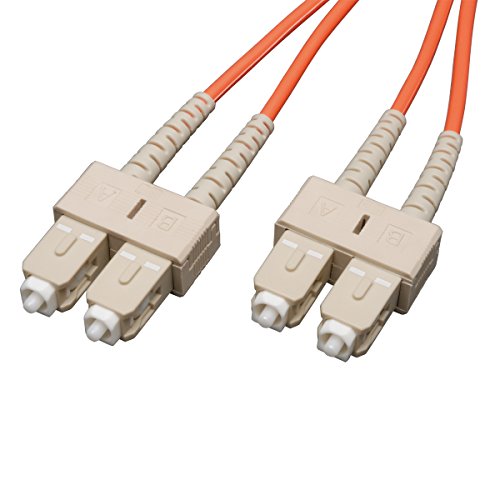 【中古】【未使用・未開封品】Tripp Lite Multimode Fiber Optics 1-ft. Duplex MMF 62.5/125 Patch Cable, SC/SC