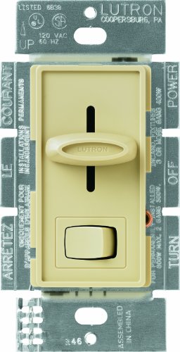 【中古】【未使用・未開封品】Lutron S-103P-IV Skylark 1000-watt 3-Way Dimmer, Ivory, 1-Pack by Lutron