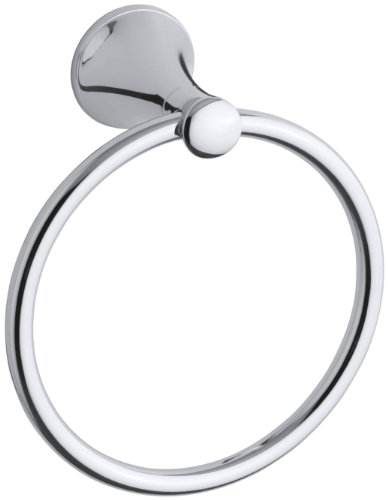 【中古】【未使用・未開封品】(Polished Chrome) - KOHLER K-13435-CP Coralais Towel Ring, Polished Chrome｜AJIMURA-SHOP
