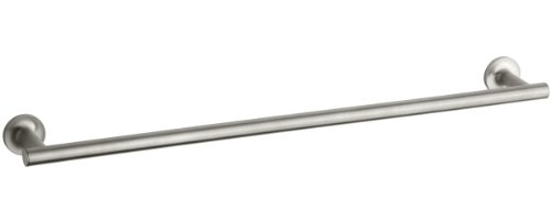 【中古】【未使用・未開封品】(Vibrant Brushed Nickel) - Kohler Purist 61cm Towel Bar Finish: Vibrant Brushed Nickel