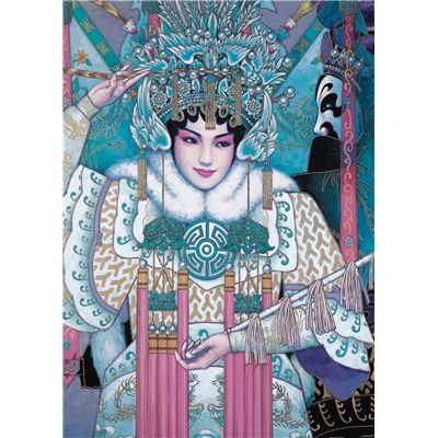 【中古】【未使用・未開封品】Jumbo Puzzle - Silver Collection - Peking Opera (1000 pieces)