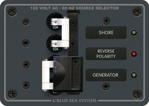 【中古】【未使用・未開封品】青い海 - システムズ8061 Acのトグルソースセレクタ（AC120Vの50A）