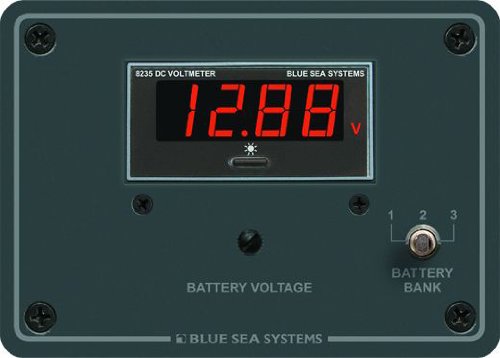 【中古】【未使用・未開封品】青い海 - システムズ8051直流電圧計デジタルパネル|AJIMURA-SHOP