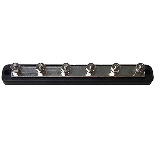 【中古】【未使用・未開封品】Sierra International FS46450 150A 耐腐食性共通バスバー 1/4インチ-20スタッド端子6個付き、長さ9.25インチ×幅1.25インチ×高さ1.44インチ。|AJIMURA-SHOP