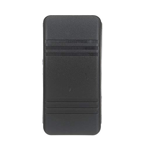【中古】【未使用・未開封品】(Black) - Seachoice Contura Rocker Switch Momentary On / Off / Momentary On 6 Terminals (DPDT)