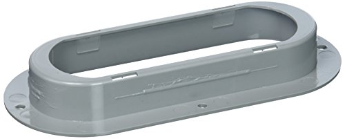 【中古】【未当て嵌める・未開封品】Grote 43220 薄墨色 切り取り押しとどめる据え置きフランジ(6inオーバルともし火用)