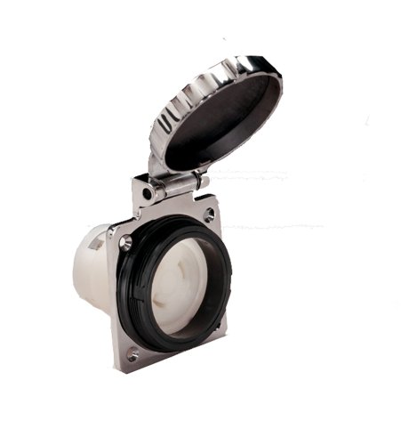 【中古】【未使用・未開封品】Marinco 30?Amp 125?V Inlets