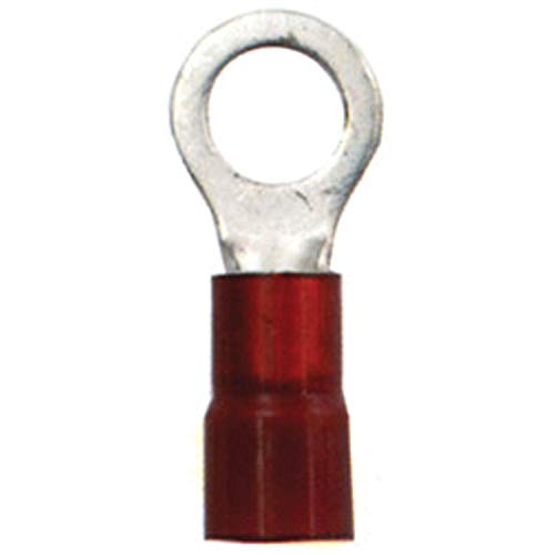 【中古】【未当て嵌める・未開封品】(Pack of 25, 1/4\" Screw, 8 AWG) - Ancor Marine Grade Nylon Ring Terminals"