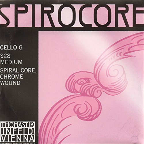 【中古】【未当て嵌める・未開封品】Thomastik-Infeld Spirocore 4/4 Cello G String - Chromesteel/Steel - Medium Gauge