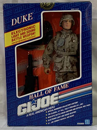 【中古】【未使用・未開封品】GI Joe Hall Of Fame Duke 12 Inch Electronic Action Figure