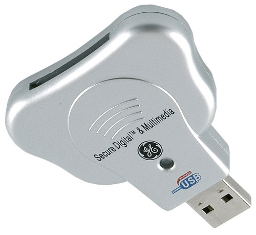 【中古】【未使用・未開封品】GE 97931?USB 2.0カードリーダーの安全なデジタルとマルチメディア
