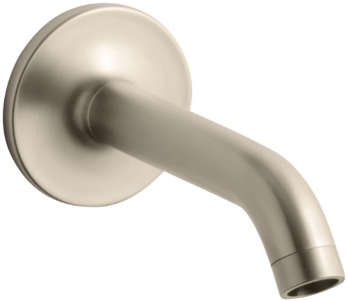 【中古】【未使用・未開封品】KOHLER K-14426-BV ピュリスト 壁取り付け 非切替 バススパウト 35度 鮮やかなつや消しブロンズ
