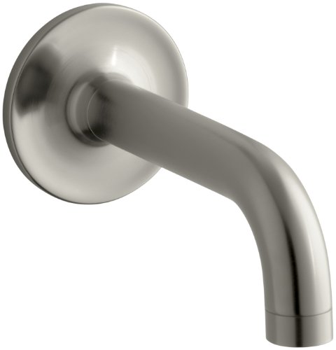 【中古】【未使用・未開封品】Kohler Purist wall-mount non-diverterバス注ぎ口、90?degrees-バリエーション .5 14427-BN 1