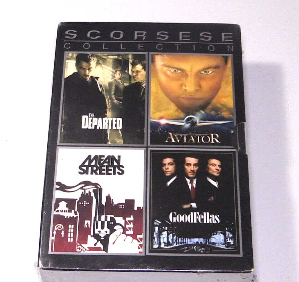 【中古】【未使用・未開封品】Scorsese Collection (Widescreen): The Departed 2-Disc Special Edition, Goodfellas 2-Disc Special Edition, Mean Streets, The Aviator 2-D
