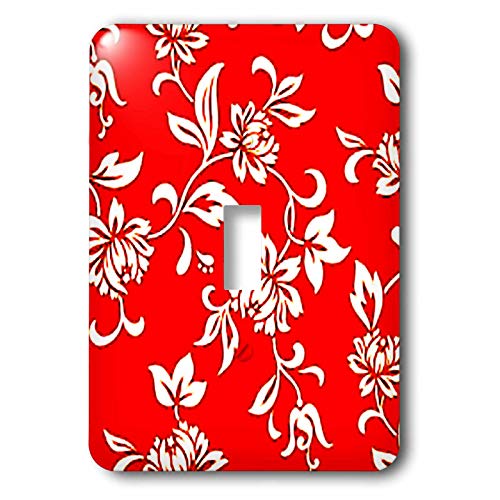 【中古】【未使用・未開封品】3drose LLC lsp _ 1064?_ 1ハイビスカスレッドの花、単一切り替えスイッチ