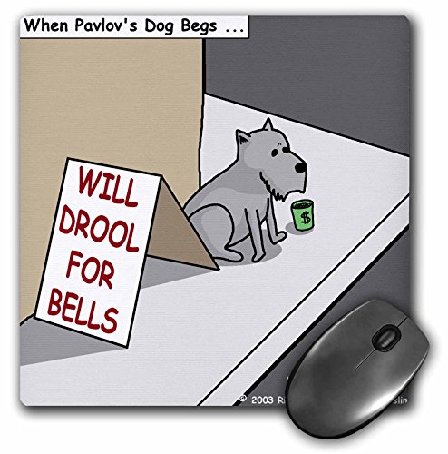 【中古】【未使用・未開封品】3drose Pavlovs犬Begging、8?by 8インチマウスパッド( MP _ 2977?_ 1?)