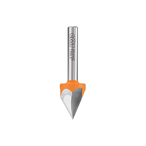 【中古】【未使用・未開封品】CMT 858.001.11 60 degree Laser Point Bit, 1/4-Inch Shank, 1/2-Inch Diameter, Carbide-Tipped by CMT