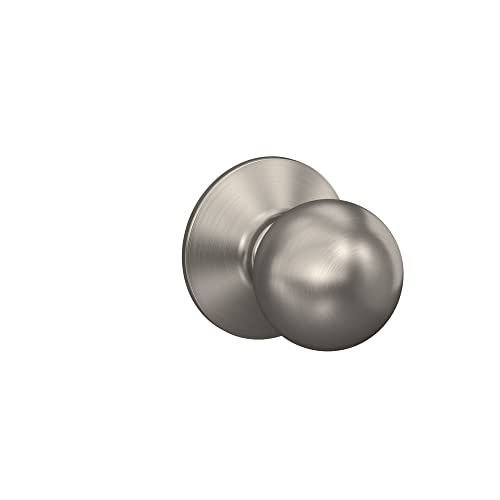 【中古】【未使用・未開封品】Schlage f10orb619オービットPassageノブ、サテンニッケル