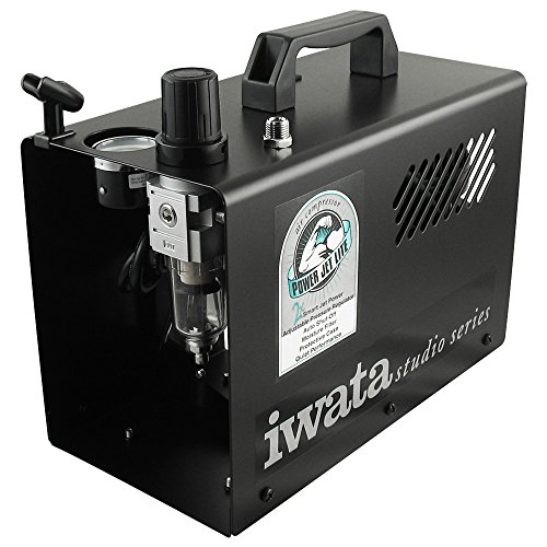 【中古】【未使用・未開封品】Iwata-Medea Studio Series Power Jet Lite Double Piston Air Compressor by IWATA-MEDEA Inc [並行輸入品]