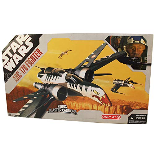 【中古】【未使用・未開封品】Star Wars Clone Wars ARC-170 Fighter Vehicle