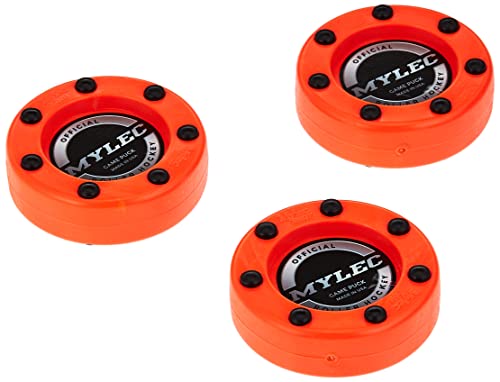 【中古】【未使用・未開封品】(Orange) - Mylec Official Roller Hockey Game Puck|AJIMURA-SHOP