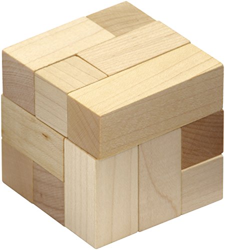 【中古】【未使用・未開封品】Natural Soma Cube - Crafted in the USA