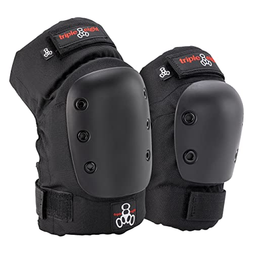 【中古】【未当て嵌める・未開封品】Triple 8（トリプル八つ）Protector Knee Pad 22 black (Kids)