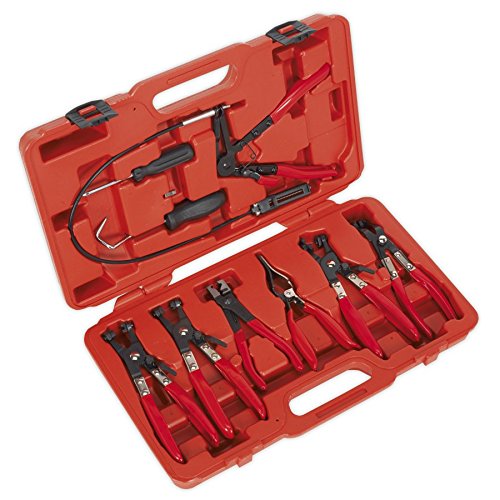 【中古】【未使用・未開封品】Sealey VS1662ホースクリップ取り外しツールセット9pc|AJIMURA-SHOP