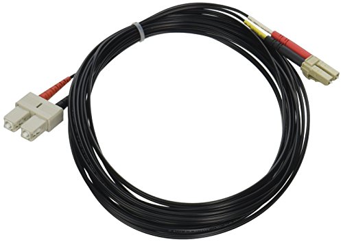 【中古】【未使用・未開封品】C2G 5m LC-SC 50/125 OM2 Duplex Multimode PVC Fiber Optic Cable - Black - Patch cable - LC multi-mode (M) to SC multi-mode (M) - 16.4 ft