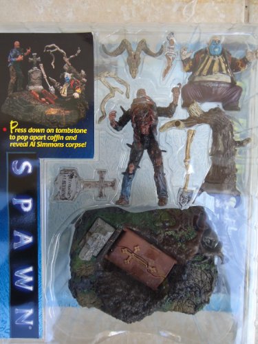 【中古】【未使用・未開封品】Spawn The Movie The Graveyard Playset by McFarlane