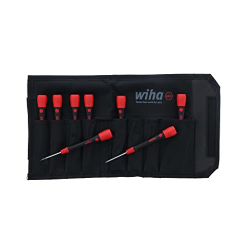 【中古】【未使用・未開封品】Wiha 26793 PicoFinish Torx Driver Set, T1-T8, 8 Piece by Wiha