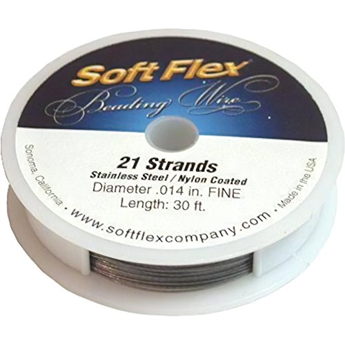 【中古】【未使用・未開封品】Soft Flex Softflex Beading Wire .014 IN. 30 ft 42301 by Soft Flex