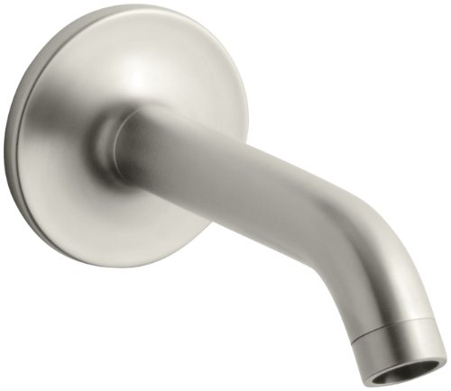 【中古】【未使用・未開封品】KOHLER K-14426-BN Purist 壁マウント 非切替式バス注ぎ口 35度 鮮やかなつや消しニッケル
