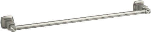 【中古】【未使用・未開封品】(Vibrant Brushed Nickel) - Margaux K-16251-BN 61cm Towel Bar, Vibrant Brushed Nickel