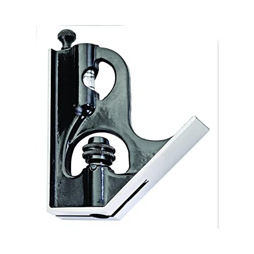 【中古】【未当て嵌める・未開封品】Starrett H33-6 Forged, Hardened Steel Square Head For Combination Squares, Combination Sets And Bevel Protractors by Starrett
