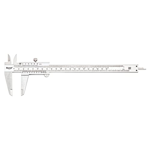 【中古】【未使用・未開封品】Starrett 125MEA-8/200 Vernier Caliper, Stainless Steel, Inch/Metric, 0-8/0-200mm Range, 0.001/0.02mm Resolution by Starrett